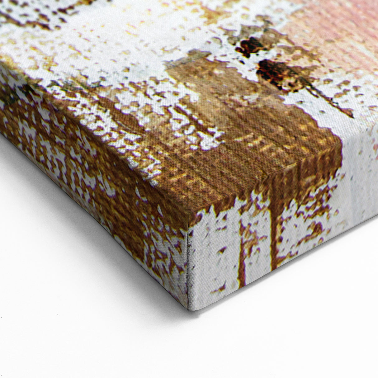 Elegant Floral Abstract Art - Soft Pastel Botanical Canvas Decor