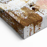 Elegant Floral Abstract Art - Soft Pastel Botanical Canvas Decor