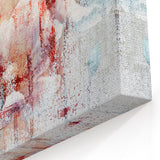 Elegant Floral Abstract Art - Soft Pastel Botanical Canvas Decor