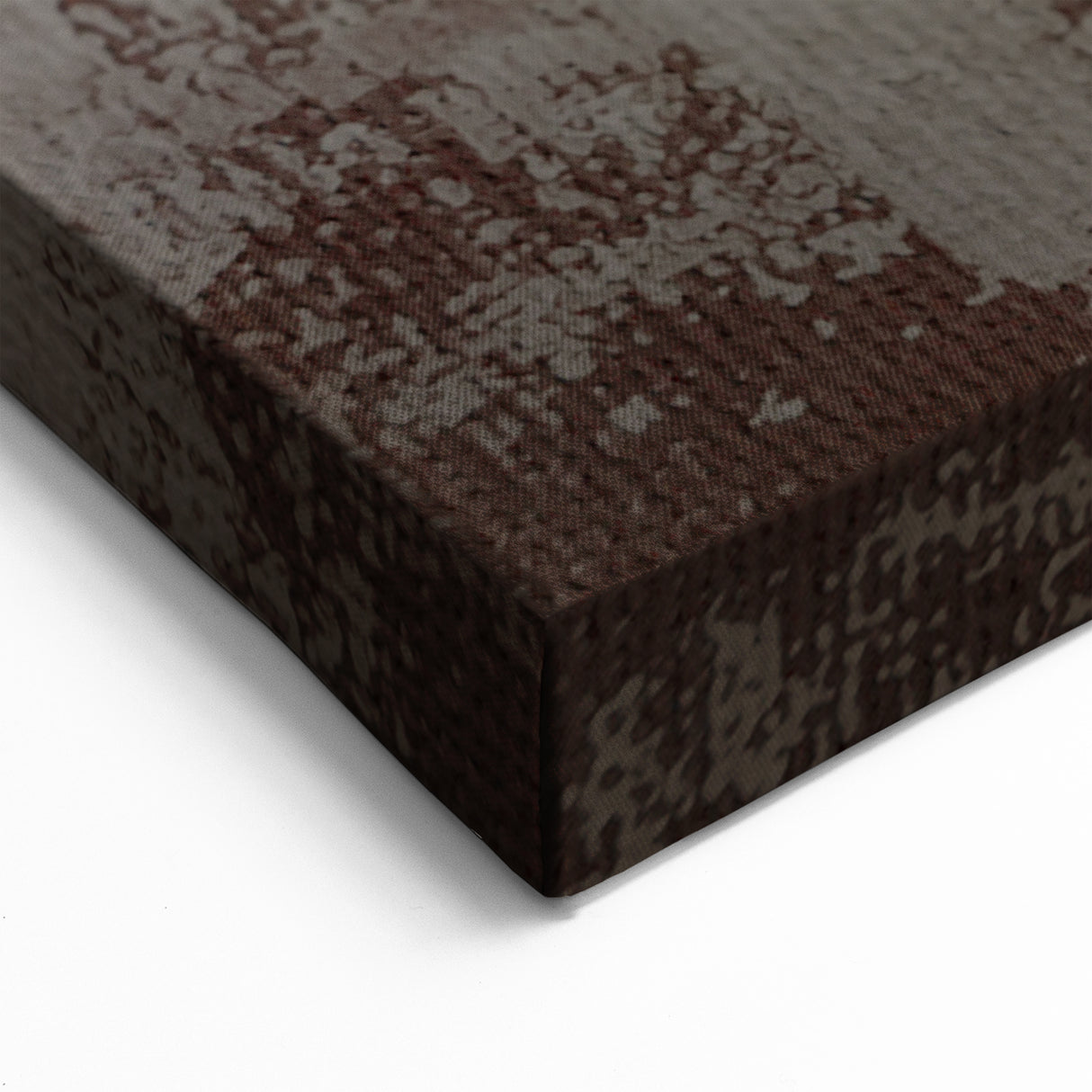 Woodgrain Abstract Art - Modern Rustic Tree Rings Canvas Print