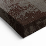 Woodgrain Abstract Art - Modern Rustic Tree Rings Canvas Print