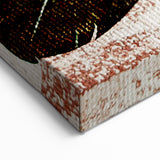 Colorful Feather Abstract Art - Modern Rustic Strokes Canvas Print