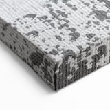 Abstract Feather Duo Art - Modern Rustic Feathered Canvas Print