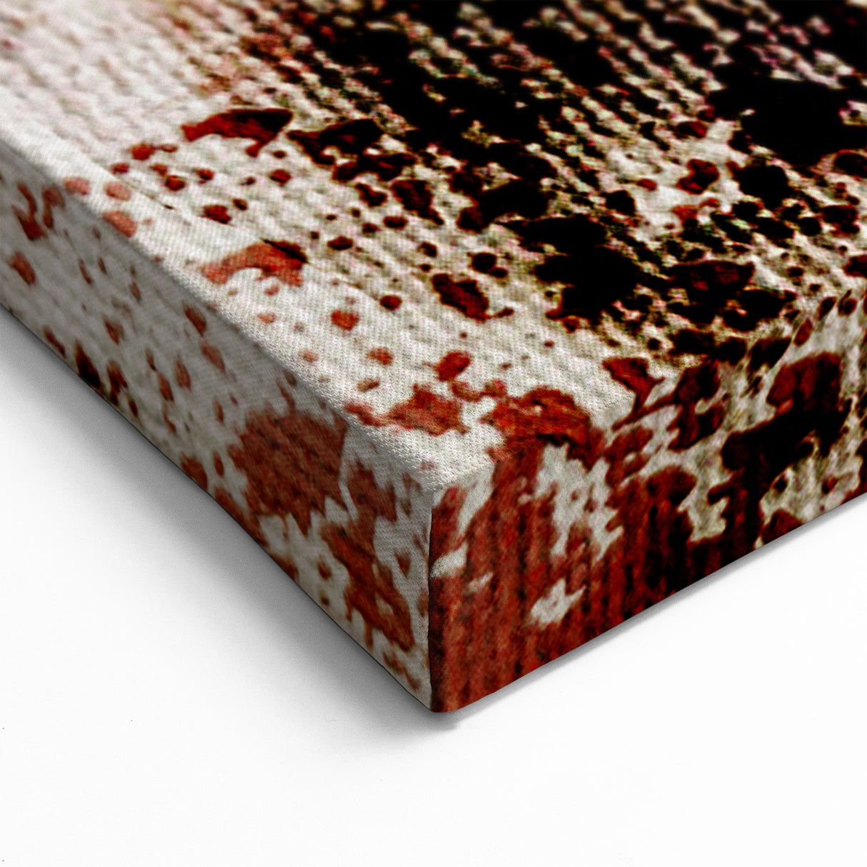 Rustic Horse & Woodgrain Art - Modern Western Canvas Print