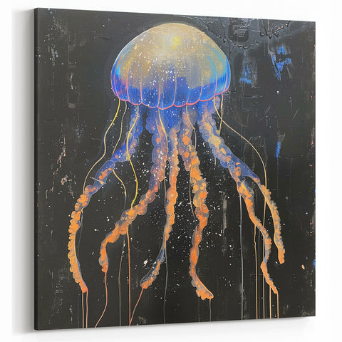 Ethereal Jellyfish Wall Art - Stunning Marine Life Canvas & Framed Prints