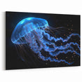 Luminous Jellyfish Wall Art - Radiant Marine Life Canvas & Framed Prints