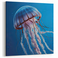 Serene Jellyfish Wall Art - Peaceful Marine Life Canvas & Framed Prints
