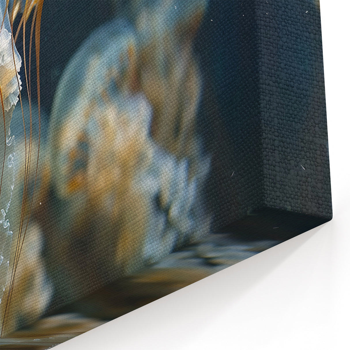 Graceful Jellyfish Wall Art - Elegant Marine Life Canvas & Framed Prints