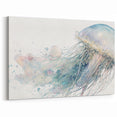 Delicate Jellyfish Wall Art - Ethereal Marine Life Canvas & Prints