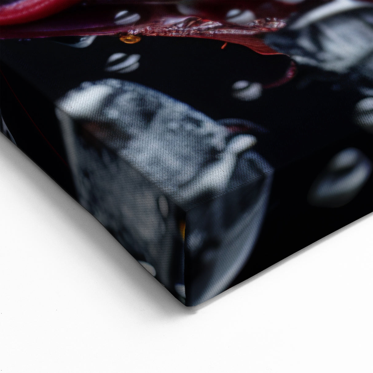 Lobster with Ice Art - Elegant Marine Life Canvas & Framed Wall Decor