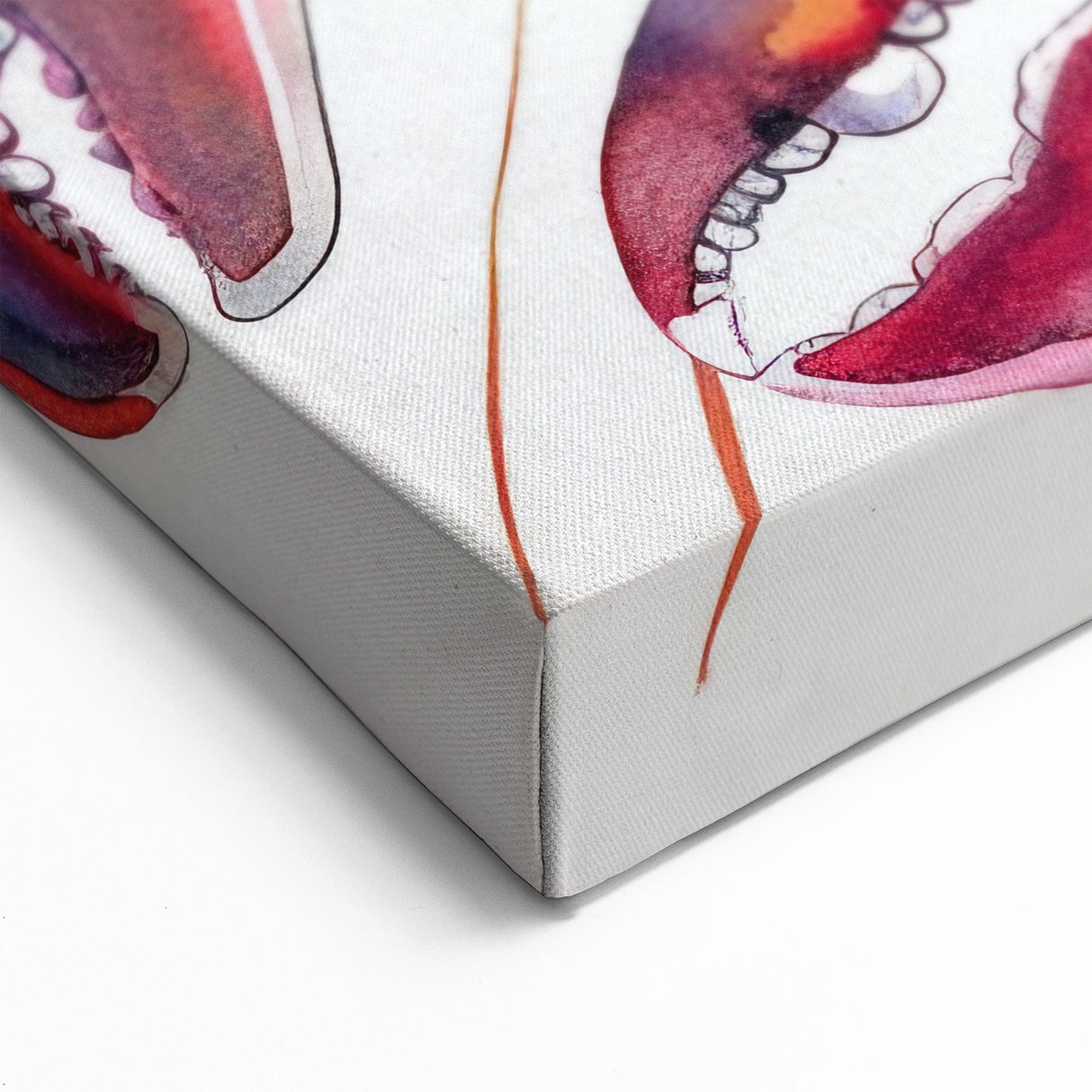 Vibrant Watercolor Lobster Art - Marine Life Canvas & Framed Decor