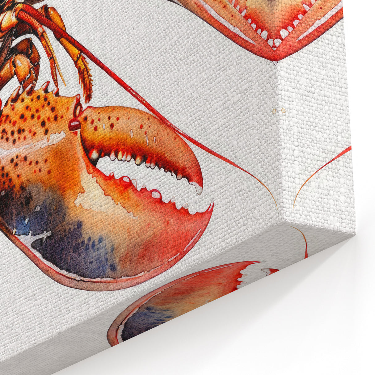 Elegant Lobster Art - Detailed Marine Life Canvas & Framed Decor