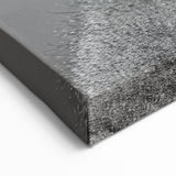 Elegant Lemur Art Print - Minimalist Black and White Wildlife Decor