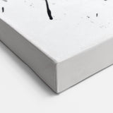 Abstract Lemur Art Print - Dynamic Black and White Wildlife Wall Decor