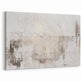 Modern Strokes and Lines Abstract Art in Neutral Tones