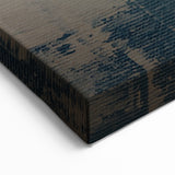 Elegant White Peacock with Pink Roses on Blue Abstract Background