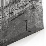Timeless Baltimore Skyline Art - Black and White Cityscape Decor