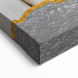 Elegant Floral Strokes & Lines Art - Modern Abstract Canvas Print