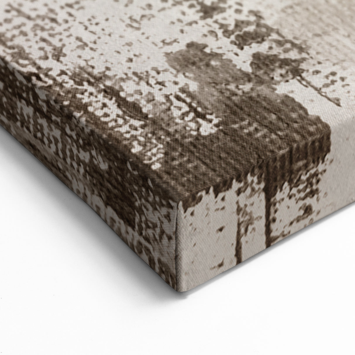 Rustic Tree Slice Strokes & Lines - Modern Abstract Wall Art