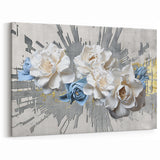 Elegant Floral Strokes & Lines Abstract Art – Contemporary Wall Decor