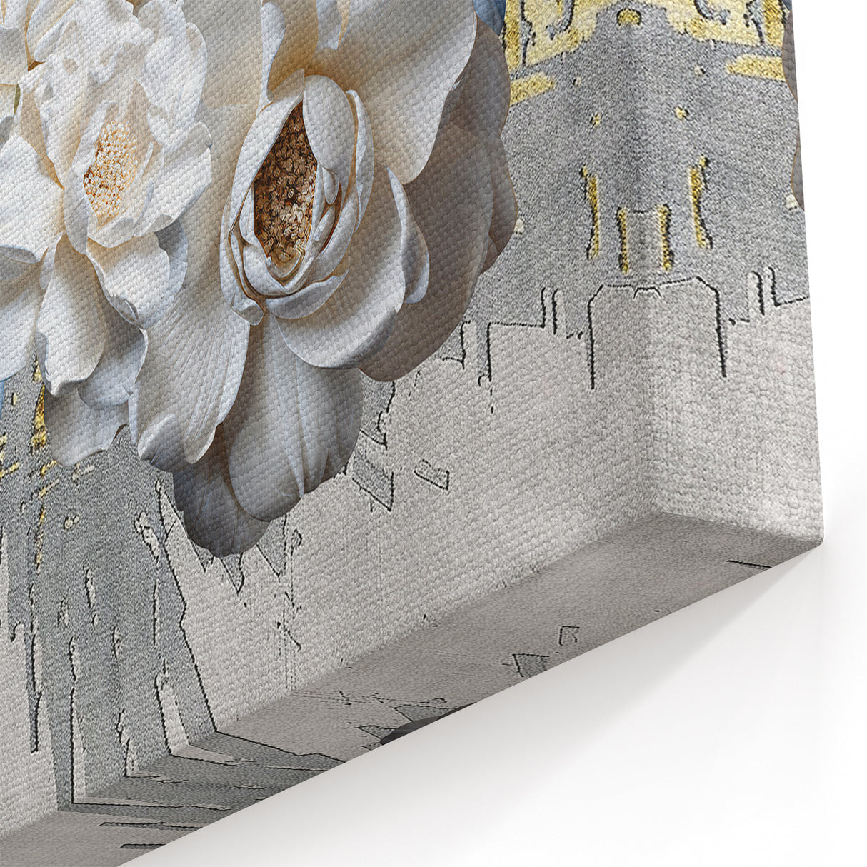 Elegant Floral Strokes & Lines Abstract Art – Contemporary Wall Decor