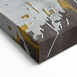 Modern Monochrome Strokes & Lines Abstract Art – Contemporary Wall Decor