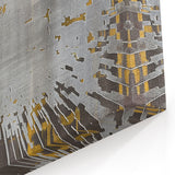 Modern Monochrome Strokes & Lines Abstract Art – Contemporary Wall Decor