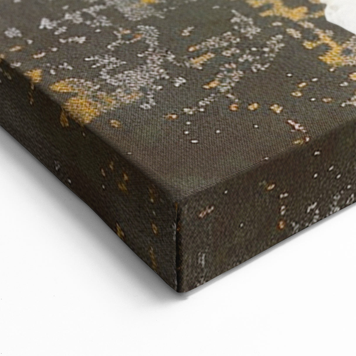 Rustic Warmth Floral Strokes & Lines Abstract Art – Timeless Wall Decor