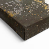 Rustic Warmth Floral Strokes & Lines Abstract Art – Timeless Wall Decor