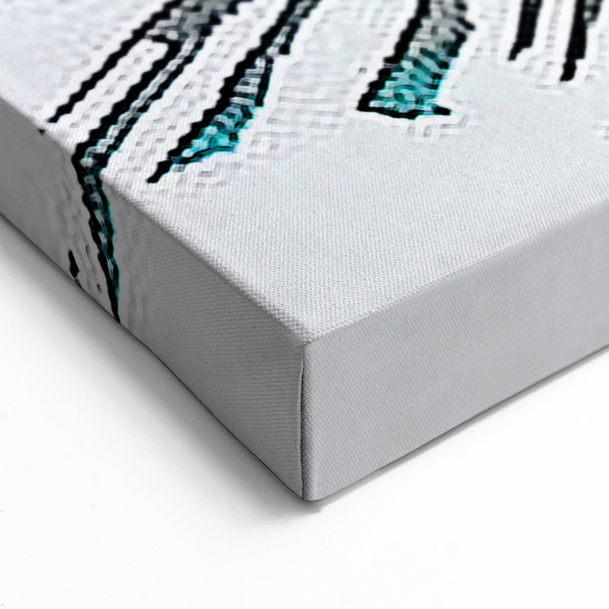 Coastal Retreat Strokes & Lines Abstract Art – Modern Beach Wall Decor