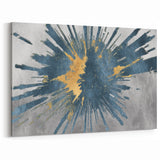 Urban Chic Explosion Strokes & Lines Abstract Art – Bold Wall Decor