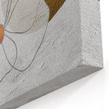 Nature's Harmony Strokes & Lines Abstract Art – Organic Wall Decor