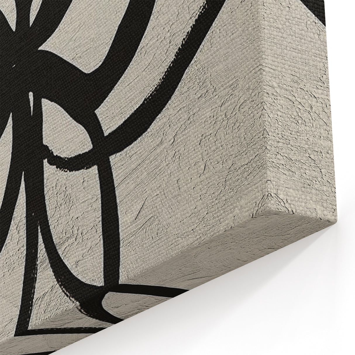 Modern Monochrome Line Art – Bold Black and White Abstract Wall Decor