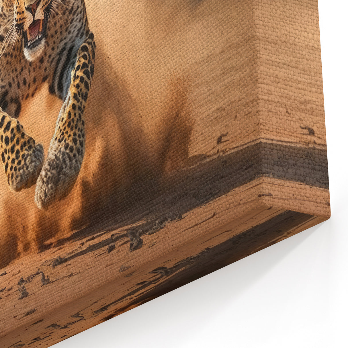 Leopard Canvas Print - Dynamic Wildlife Art for Walls