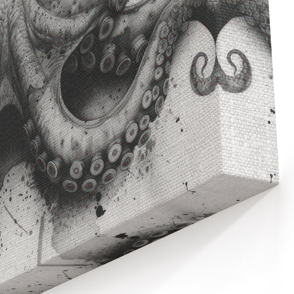 Bold Octopus Wall Art - Black & White Marine Life Decor for Any Space