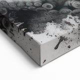 Bold Octopus Wall Art - Black & White Marine Life Decor for Any Space