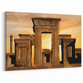 Ancient Ruins Wall Art - Sunset Over Persian Temple Canvas & Prints