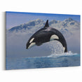 Majestic Orca Wall Art - Stunning Ocean Life Canvas & Framed Print Decor