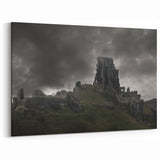 Ancient Ruins Wall Art - Dark Castle Ruins Canvas & Framed Prints