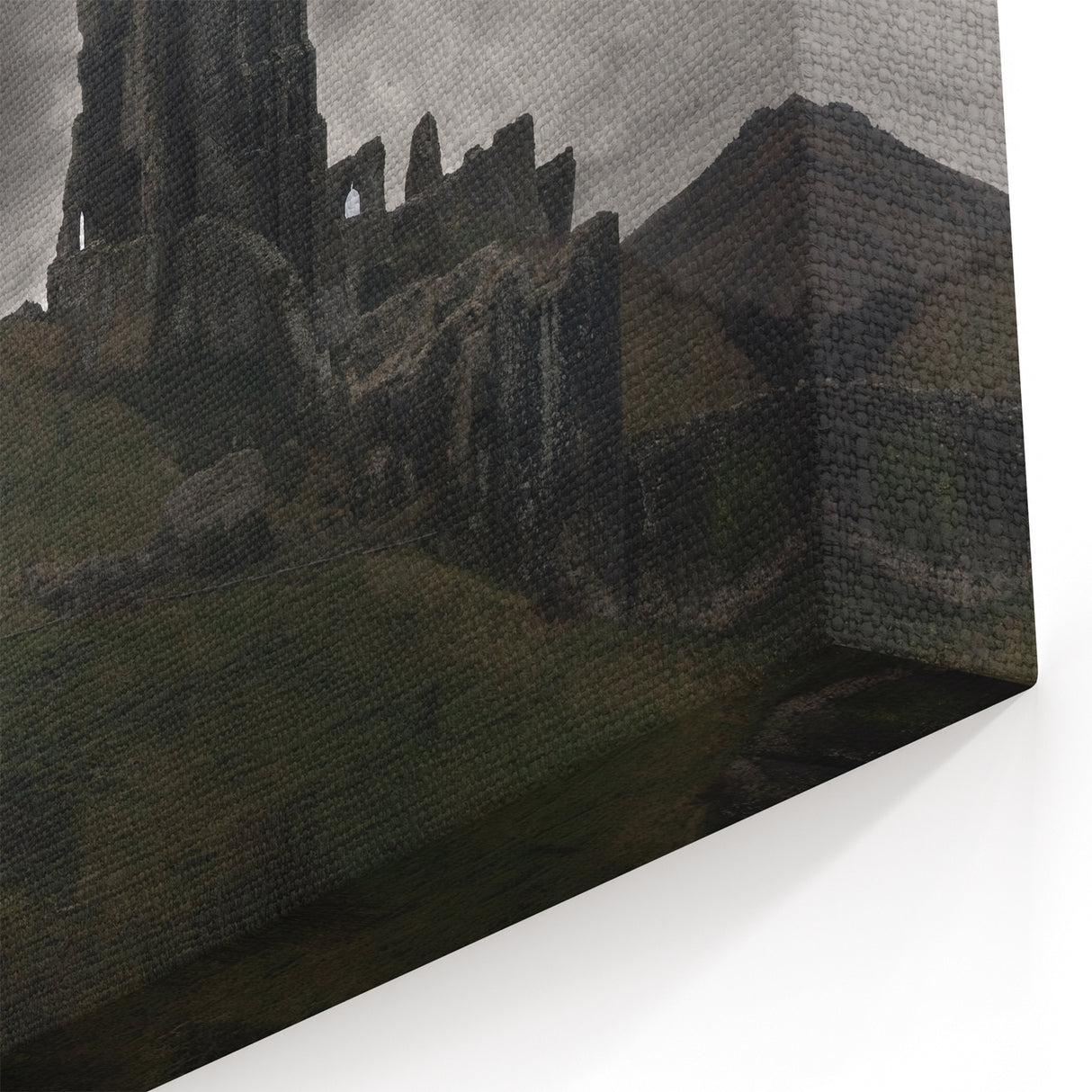 Ancient Ruins Wall Art - Dark Castle Ruins Canvas & Framed Prints