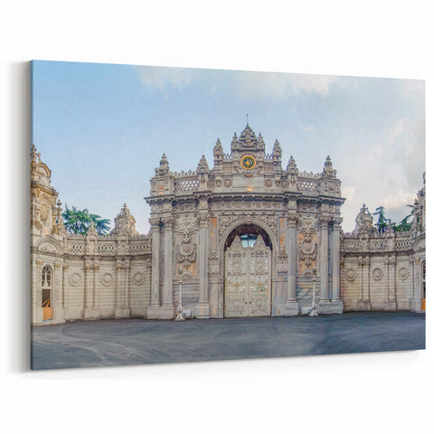 Ancient Ruins Wall Art - Ornate Palace Gates Canvas & Framed Prints