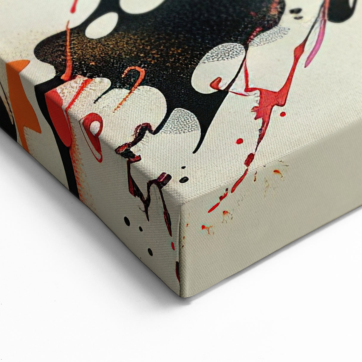 Abstract Orca Wall Art - Vibrant Ocean Life Canvas & Print Decor