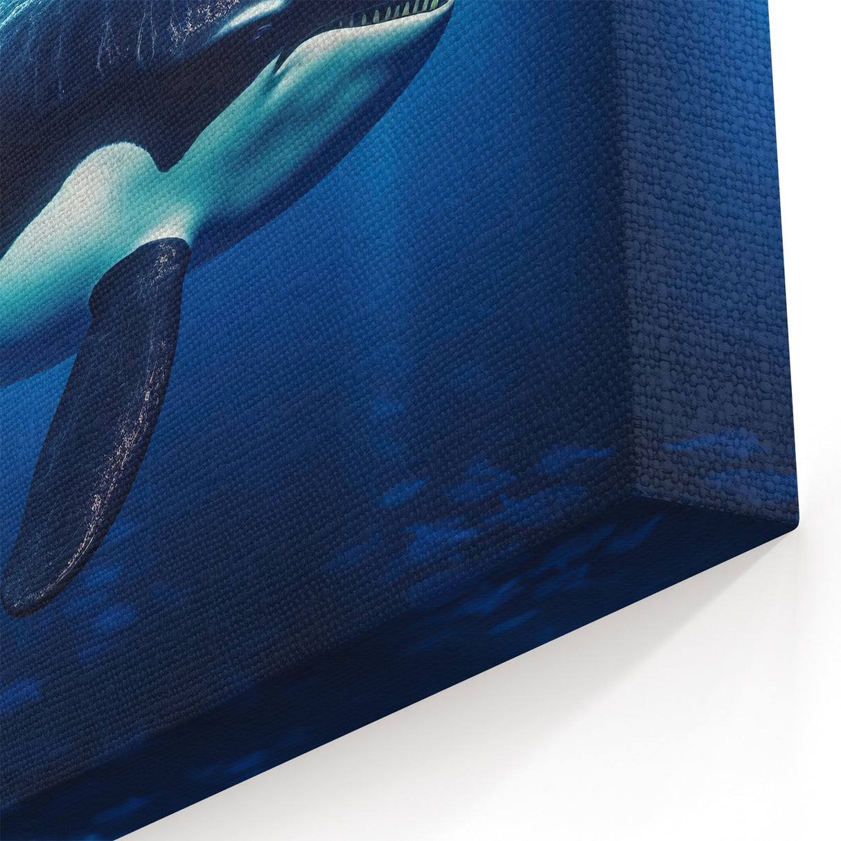 Majestic Orca Wall Art - Deep Ocean Life Canvas & Framed Print Decor