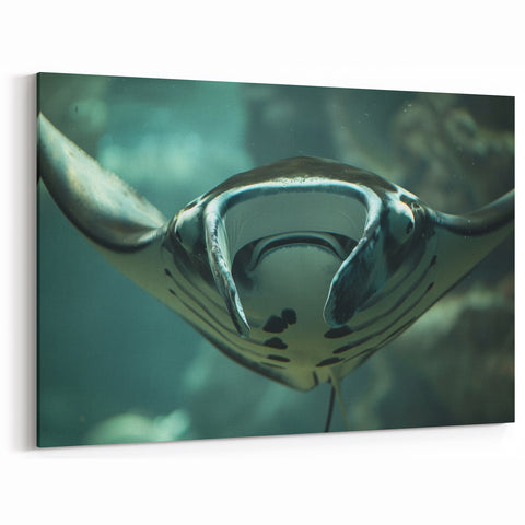 Graceful Ray Wall Art - Mesmerizing Marine Life Canvas & Prints