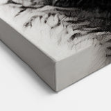 Charming Koala Wall Art - Black & White Koala Canvas Print for Animal Lovers