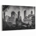 Boston Skyline Wall Art - Black and White Cityscape with Historic Charm