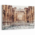 Ancient Ruins Wall Art - Roman Temple Ruins Canvas & Framed Prints