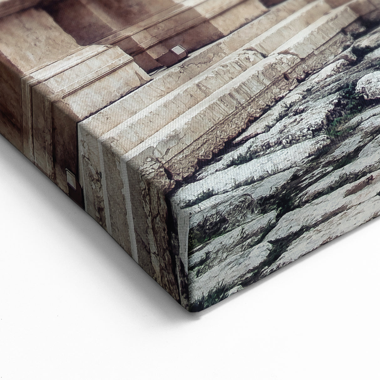 Ancient Ruins Wall Art - Roman Temple Ruins Canvas & Framed Prints