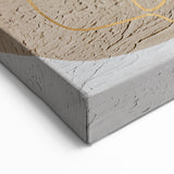 Spring Meadow Line Art – Pastel Abstract Wall Decor with Floral Design