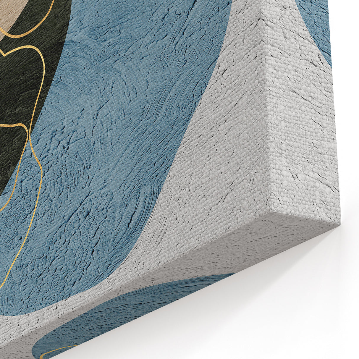 Spring Meadow Line Art – Pastel Abstract Wall Decor with Floral Design